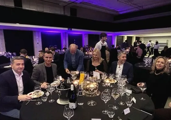 La cena di gala del gruppo alsendo